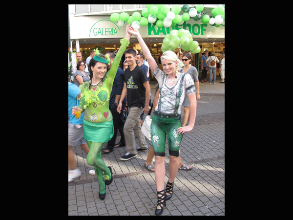 Bodypainting-Service-Galeria-Kaufhof-Heidelberg Bodypainting-Service-Galeria-Kaufhof-Heidelberg
