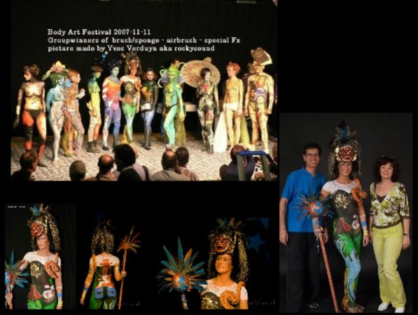Auszeichnungen-International-Bodypainting-Festival-2.Platz-2007 Auszeichnungen-International-Bodypainting-Festival-2.Platz-2007