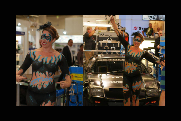 Bodypainting-Frankfurt-Automesse